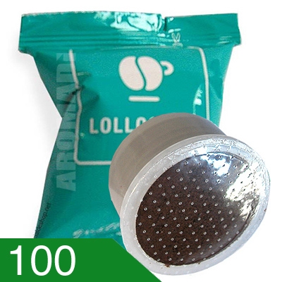 100 Capsule Caffè Lollo Miscela Dek Compatibili Espresso Point