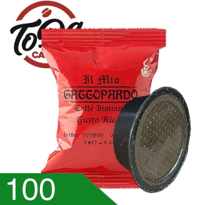 100 Capsule Caffè Toda Miscela Ricca Compatibili A Modo Mio