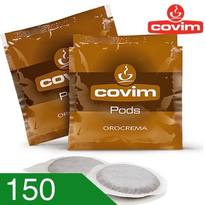150 Cialde Caffè Covim Miscela Orocrema Compatibili Ese 44 MM