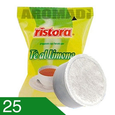 25 Capsule Ristora Te Limone Compatibili Espresso Point