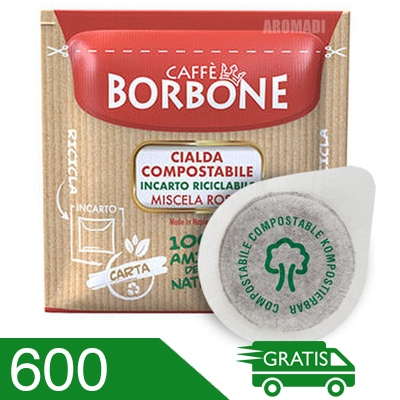 Rossa - 600 Cialde Borbone