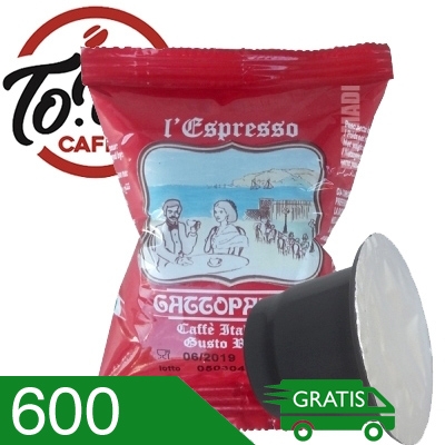 600 Capsule Caffè Toda Miscela Ricca Compatibili Nespresso