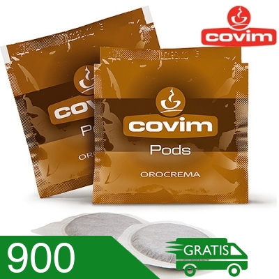 900 Cialde Caffè Covim Miscela Orocrema Compatibili Ese 44 MM