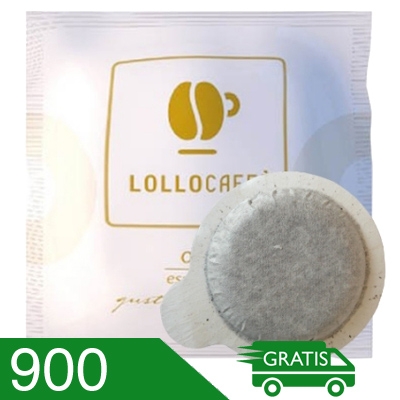 900 Cialde Caffè Lollo Miscela Oro Compatibili Ese 44 MM