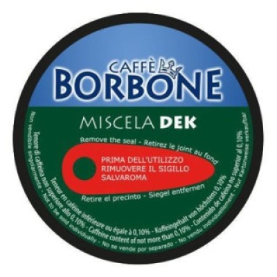 50 Capsule Caffe' Borbone Miscela Dek Compatibili Dolce Gusto