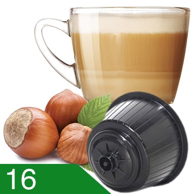 16 Capsule Nocciolino Compatibili Dolce Gusto