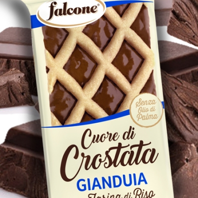 Cuor di Crostata al Gianduia