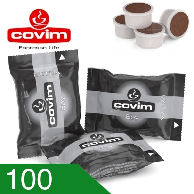 100 Capsule Caffè Covim Miscela Extra Compatibili Espresso Point
