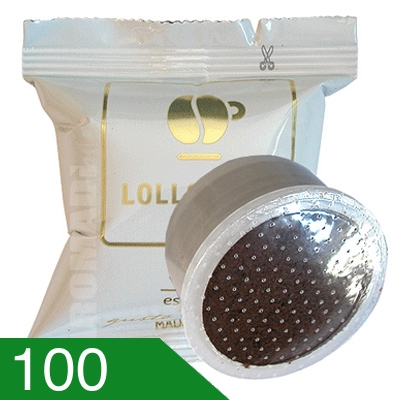 100 Capsule Caffè Lollo Miscela Oro Compatibili Espresso Point