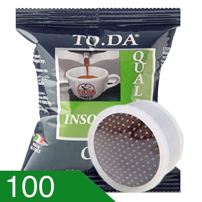 100 Capsule Caffè Toda Miscela  Insonnia Compatibili Espresso Point