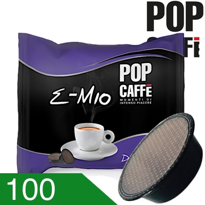 100 Capsule Caffè Pop Miscela Deciso Compatibili A Modo Mio