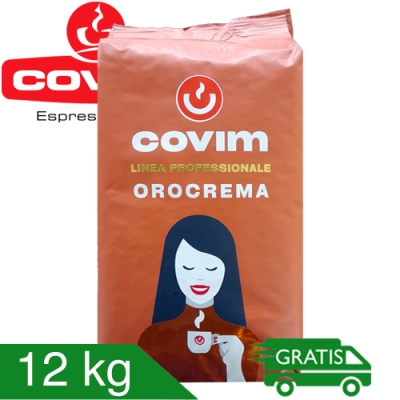 12 Kg Grani Caffè Covim Miscela Orocrema