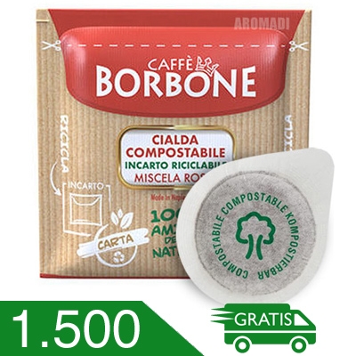 Rossa - 1.500 Cialde Borbone