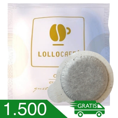 1500 Cialde Caffè Lollo Miscela Oro Compatibili Ese 44 MM