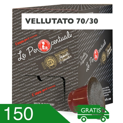 150 Capsule Caffè Oriental Miscela Vellutato 70/30 Compatibili Nespresso