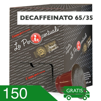 150 Capsule Caffè Oriental Decaffeinato 65/35 Compatibili Nespresso