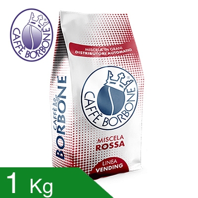 1 Kg Grani Caffè Borbone Miscela Rossa