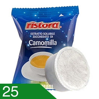 25 Capsule Ristora Camomilla Compatibili Espresso Point