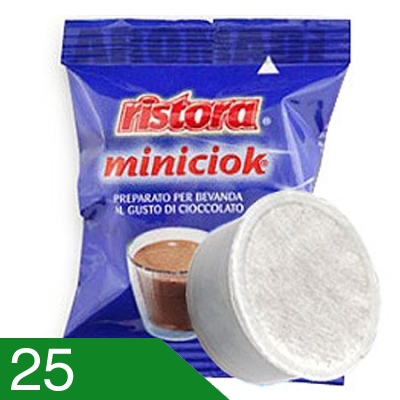 25 Capsule Ristora Cioccolata Compatibili Espresso Point