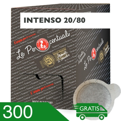 300 Cialde Caffè Oriental Miscela Intenso 20/80 Compatibili Ese 44 MM