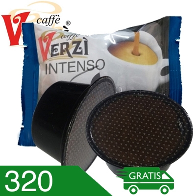 320 Capsule Caffè Verzì Miscela Intenso Compatibili Firma