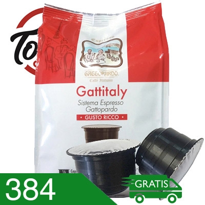 384 Capsule Caffè Toda Miscela Ricca Compatibili Caffitaly