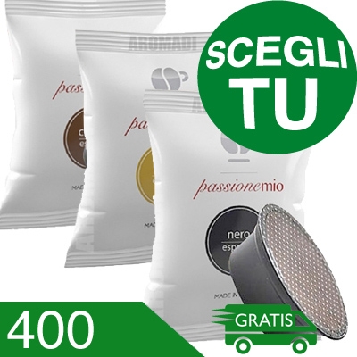 400 Scegli Tu! Capsule Caffè Lollo Miscele Miste Compatibili A Modo Mio