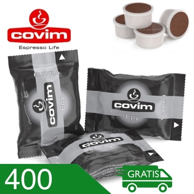 400 Capsule Caffè Covim Miscela Extra Compatibili Espresso Point