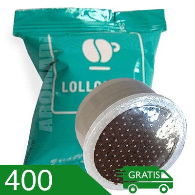 400 Capsule Caffè Lollo Miscela Dek Compatibili Espresso Point