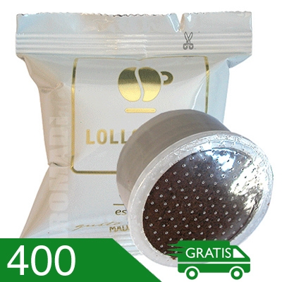 400 Capsule Caffè Lollo Miscela Oro Compatibili Espresso Point