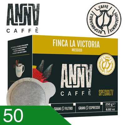 50 Cialde Specialty Coffee Finca La Victoria Compatibili Ese 44 MM