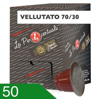 50 Capsule Caffè Oriental Miscela Vellutato 70/30 Compatibili Nespresso