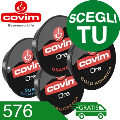 576 Scegli Tu! Capsule Caffè Covim Miscele Miste Compatibili A Modo Mio