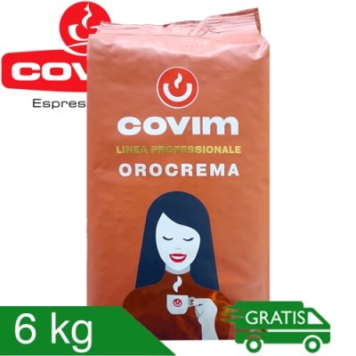 6 Kg Grani Caffè Covim Miscela Orocrema