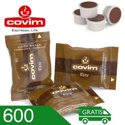600 Capsule Caffè Covim Miscela Orocrema Compatibili Espresso Point