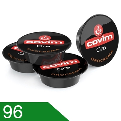 96 Capsule Caffè Covim Miscela Orocrema Compatibili A Modo Mio