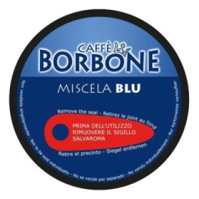 50 Capsule Caffe' Borbone Miscela Blu Compatibili Dolce Gusto