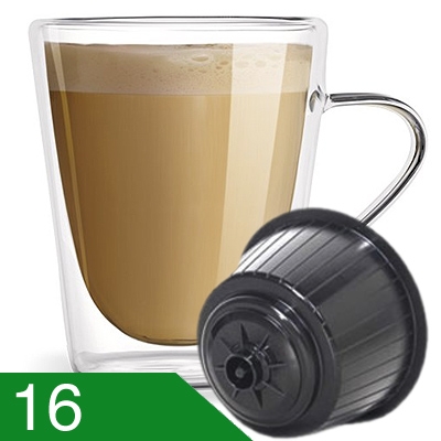 16 Capsule Cortado Compatibili Dolce Gusto