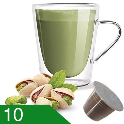 10 Capsule Pistacchio Compatibili Nespresso