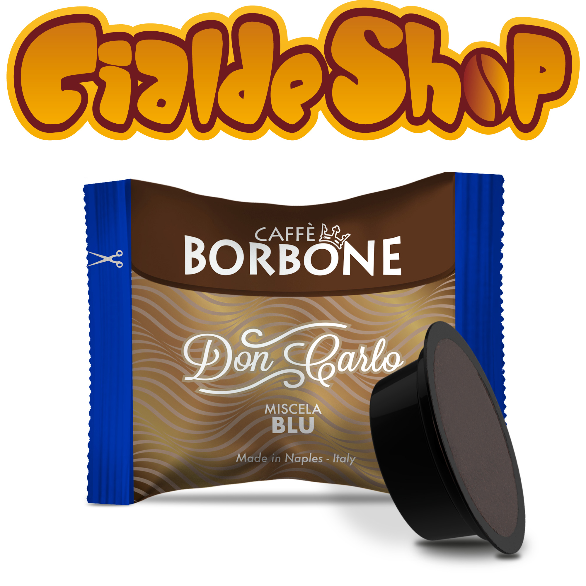 Caffe Borbone Don Carlo Blu compatibile sistema A Modo Mio Lavazza