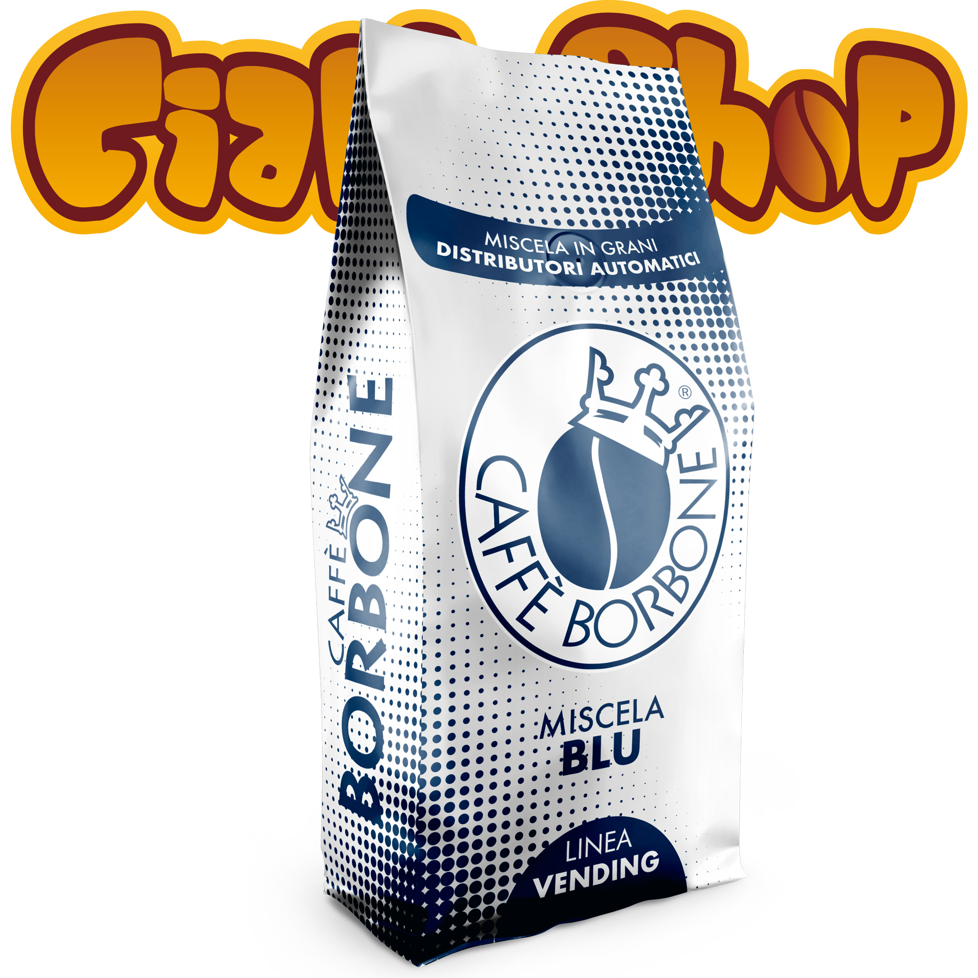 Grani caffè tostato caffè Borbone miscela Blu